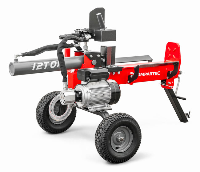 WoodMaster CWM12E – 12 ton elektrisk brændekløver (230 V)