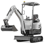 Bobmaster Yanmaster - 3-cylindret diesel Yanmar minigraver, 1200 kg, inkl. skovlsæt