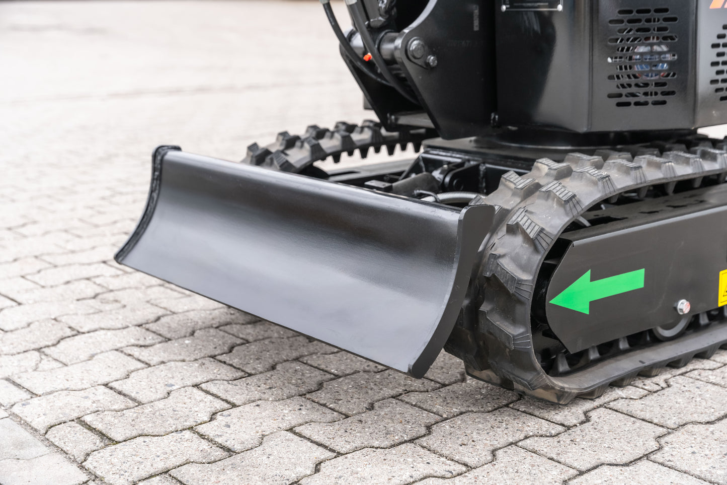 Bobmaster Basic diesel minigraver - 850 kg, inkl. skovlsæt
