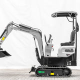 Bobmaster Basic diesel minigraver - 850 kg, inkl. skovlsæt
