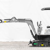 Bobmaster Basic diesel minigraver - 850 kg, inkl. skovlsæt