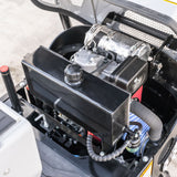 Bobmaster Plus diesel minigraver - 970 kg med drejearm og justerbar undervogn, inkl. skovlsæt
