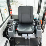 Bobmaster Premium diesel minigraver - 1900 kg med drejearm og joystick, inkl. skovlsæt