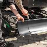 Bobmaster Premium diesel minigraver - 1900 kg med drejearm og joystick, inkl. skovlsæt