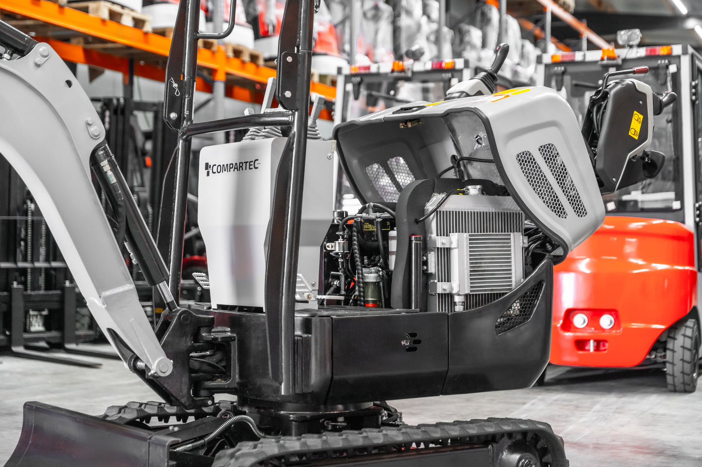 Bobmaster Yanmaster - 3-cylindret diesel Yanmar minigraver, 1200 kg, inkl. skovlsæt