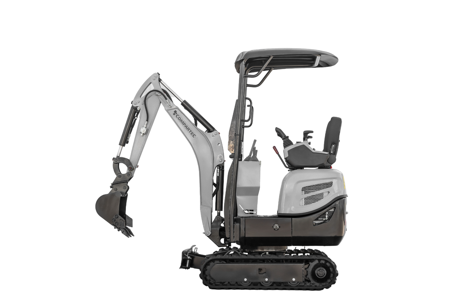 Bobmaster Yanmaster - 3-cylindret diesel Yanmar minigraver, 1200 kg, inkl. skovlsæt