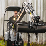 Bobmaster Basic diesel minigraver - 850 kg, inkl. skovlsæt
