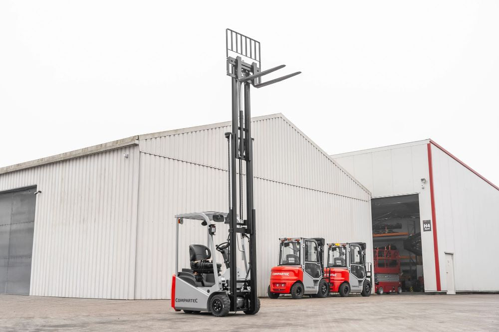 CSX12-3 – El gaffeltruck 3-hjulet, kapacitet 1200 kg, løftehøjde 4350 mm, Li-ion batteri