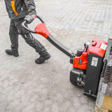 PAKKETILBUD: 4 x ForkLion El-palleløfter - 1500 kg kapacitet, inkl. batteri og oplader