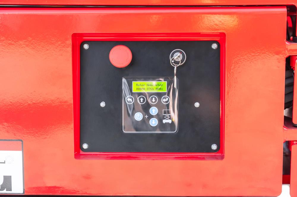 MaxLine Elektrisk Sakselift / Saxlift - arbejdshøjde op til 12 meter
