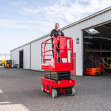 MaxLine Elektrisk Sakselift / Saxlift - arbejdshøjde op til 12 meter
