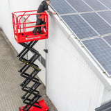 MaxLine Elektrisk Sakselift / Saxlift - arbejdshøjde op til 12 meter