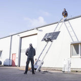 SolarClimber solcellelift – Effektiv transport af solpaneler op til 21 meter