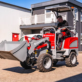 Weidemaster elektrisk minilæsser - løftekapacitet 500 kg, egenvægt 900 kg