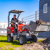Weidemaster elektrisk minilæsser - løftekapacitet 500 kg, egenvægt 900 kg