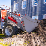 Weidemaster elektrisk minilæsser - løftekapacitet 500 kg, egenvægt 900 kg