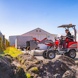 Weidemaster elektrisk minilæsser - løftekapacitet 500 kg, egenvægt 900 kg