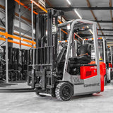 CSX18-3 – El gaffeltruck 3-hjulet, kapacitet 1800 kg, løftehøjde 4800 mm, Li-ion batteri