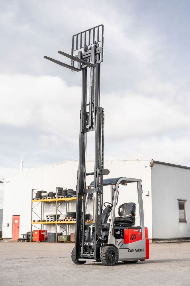 CSX18-3 – El gaffeltruck 3-hjulet, kapacitet 1800 kg, løftehøjde 4800 mm, Li-ion batteri