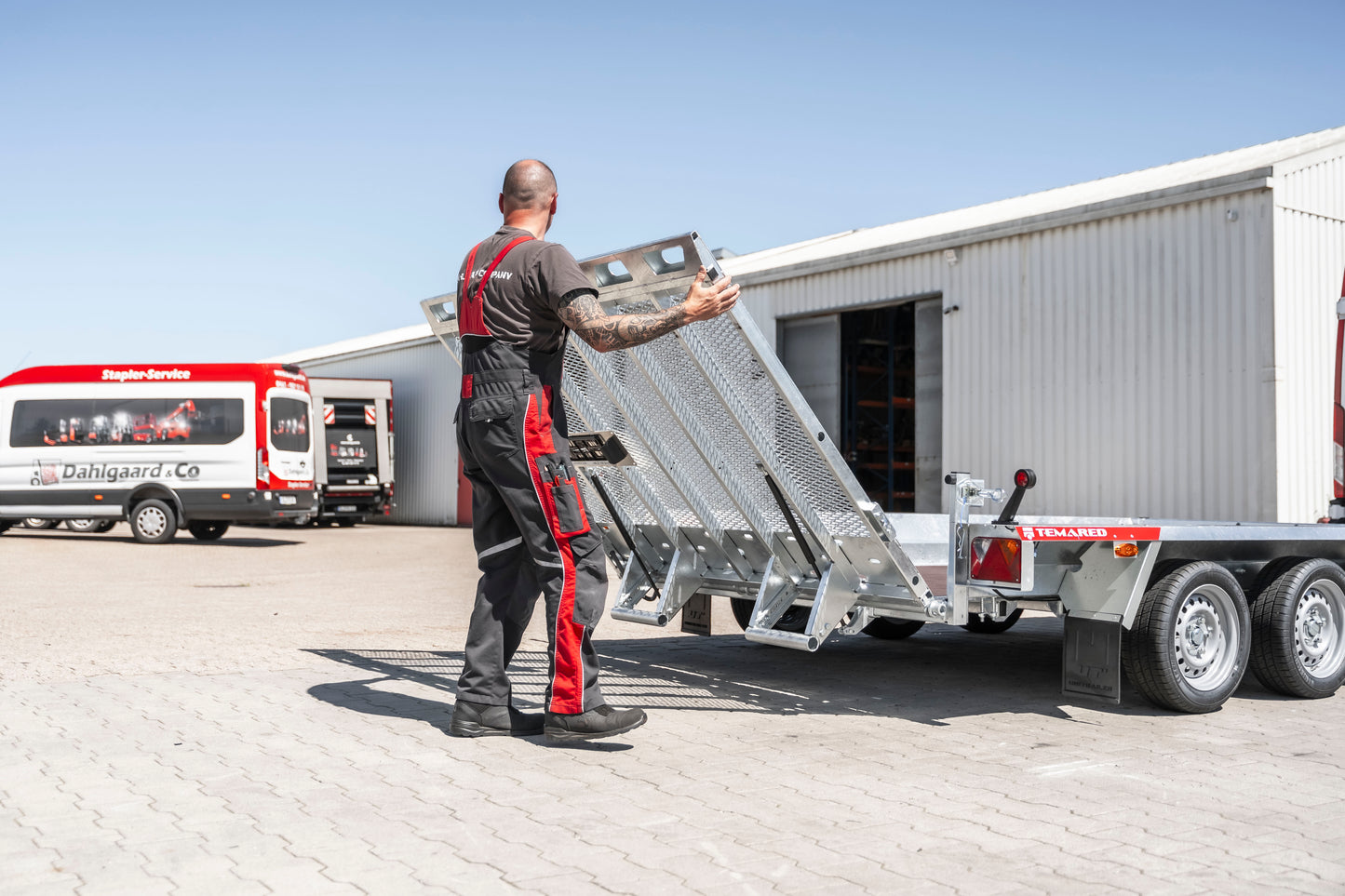 Maskintrailer BUILDER 3 3518/3 S 3,5T