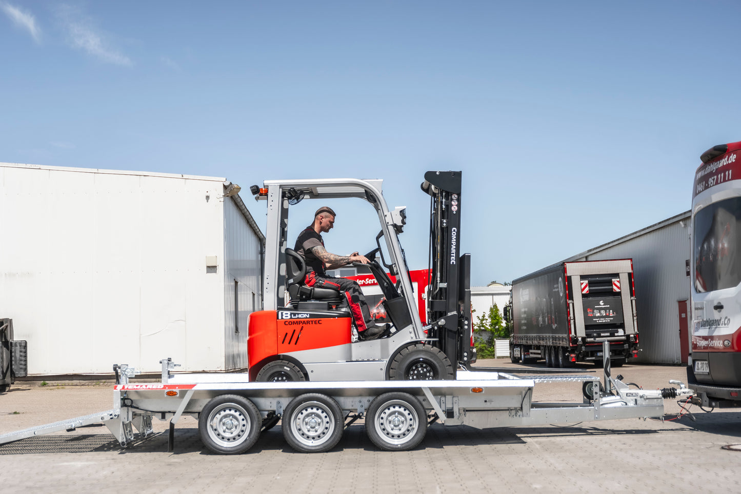 Maskintrailer BUILDER 3 3518/3 S 3,5T