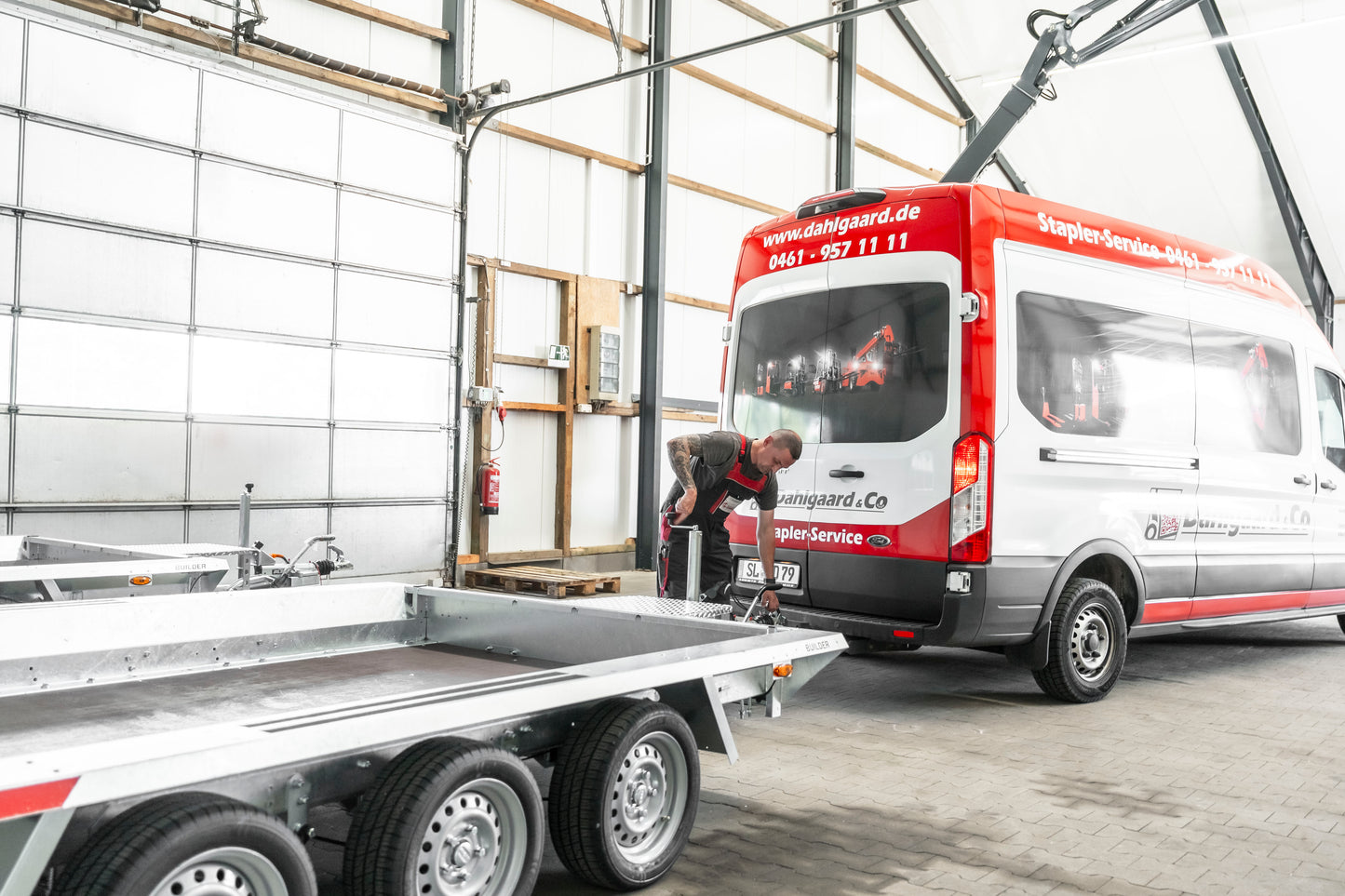 Maskintrailer BUILDER 3 3518/3 S 3,5T