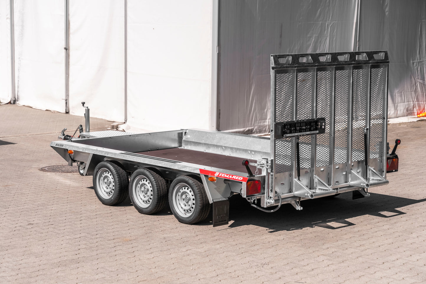 Maskintrailer BUILDER 3 3518/3 S 3,5T