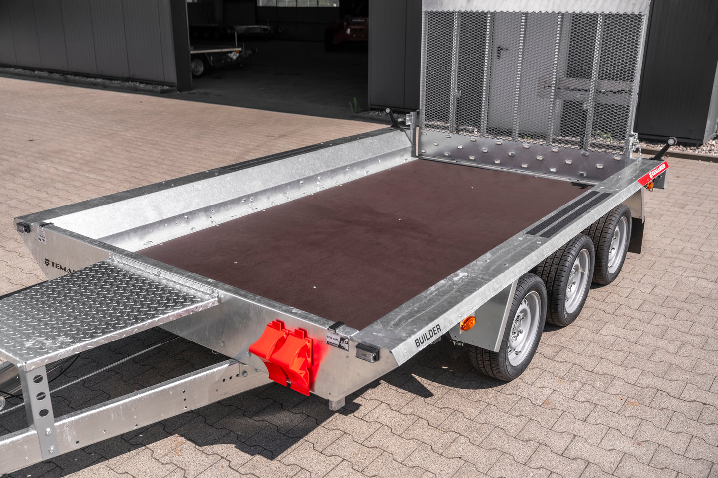 Maskintrailer BUILDER 3 3518/3 S 3,5T