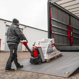 ForkLion PLUS El-palleløfter med støttehjul, 2000 kg kapacitet, inkl. batteri og oplader