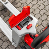 ForkLion PLUS El-palleløfter med støttehjul, 2000 kg kapacitet, inkl. batteri og oplader