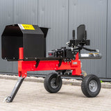 WoodMaster CWM12B – 12 ton benzin brændekløver (vandret)