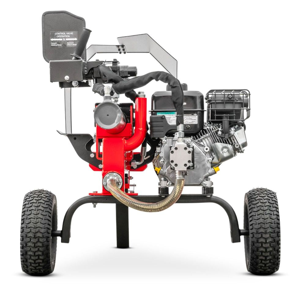 WoodMaster CWM12B – 12 ton benzin brændekløver (vandret)