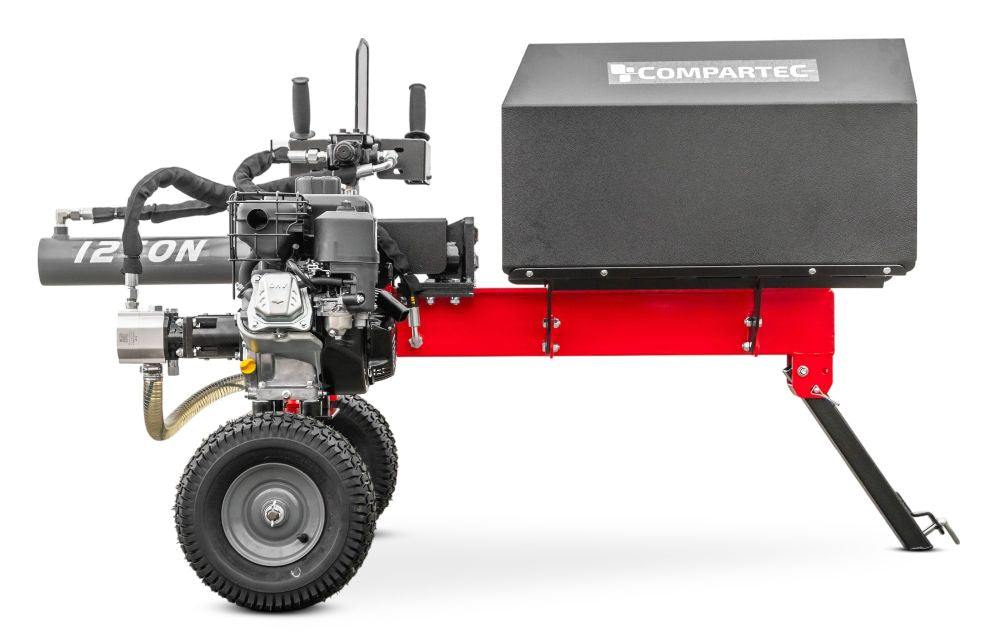 WoodMaster CWM12B – 12 ton benzin brændekløver (vandret)