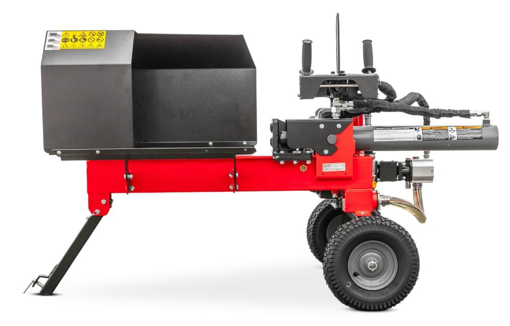 WoodMaster CWM12B – 12 ton benzin brændekløver (vandret)