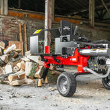 WoodMaster CWM12B – 12 ton benzin brændekløver (vandret)