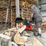 WoodMaster CWM12B – 12 ton benzin brændekløver (vandret)