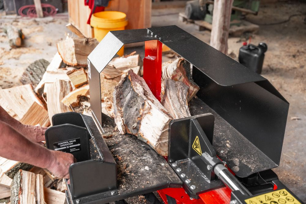 WoodMaster CWM22E – 22 ton elektrisk brændekløver 400 V (vandret)