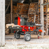 WoodMaster CWM22E – 22 ton elektrisk brændekløver 400 V (vandret)