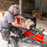 WoodMaster CWM22E – 22 ton elektrisk brændekløver 400 V (vandret)
