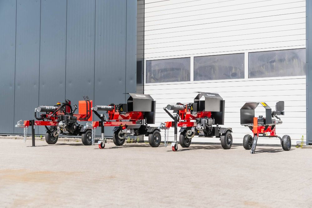WoodMaster CWM22E – 22 ton elektrisk brændekløver 400 V (vandret)