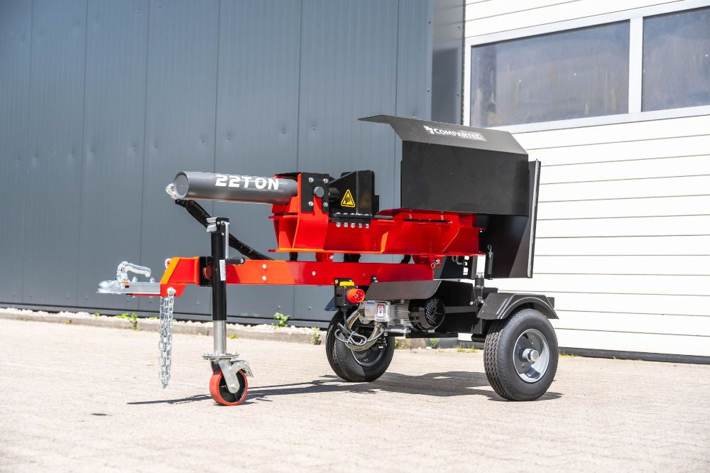 WoodMaster CWM22E – 22 ton elektrisk brændekløver 400 V (vandret)