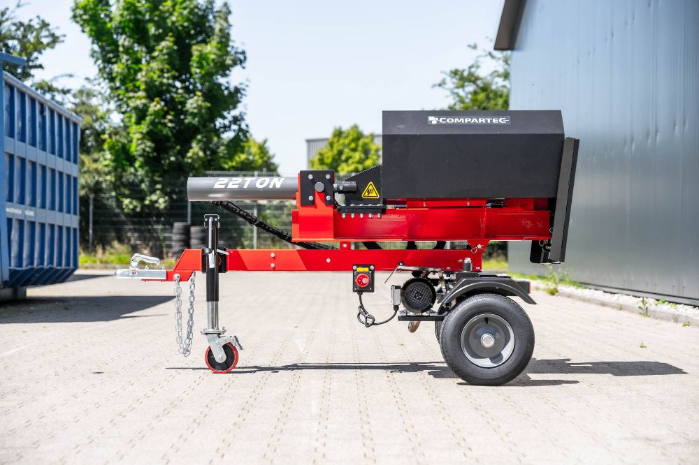 WoodMaster CWM22E – 22 ton elektrisk brændekløver 400 V (vandret)