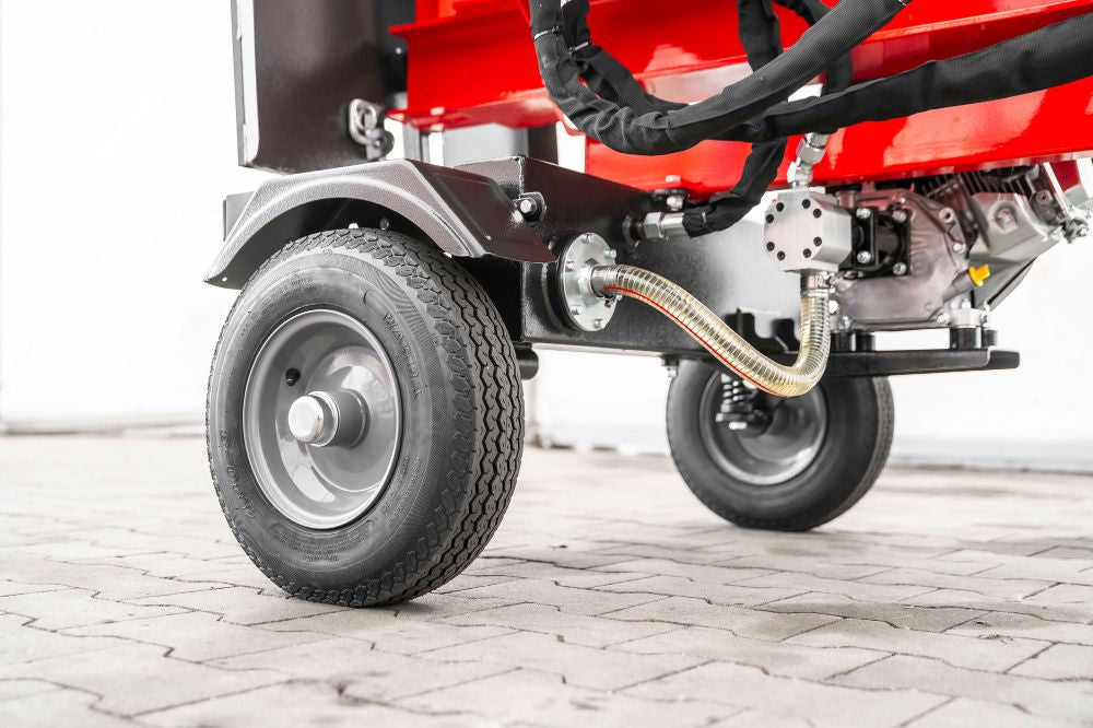 WoodMaster CWM22B – 22 ton benzin brændekløver (vandret)