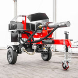 WoodMaster CWM22B – 22 ton benzin brændekløver (vandret)