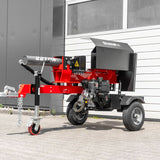 WoodMaster CWM22B – 22 ton benzin brændekløver (vandret)