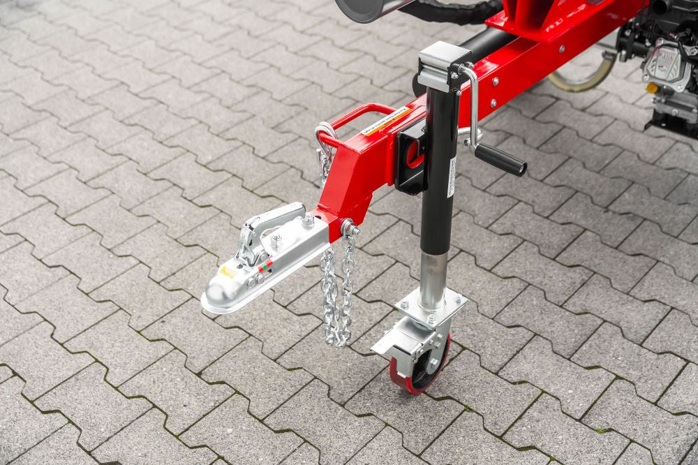 WoodMaster CWM22B – 22 ton benzin brændekløver (vandret)