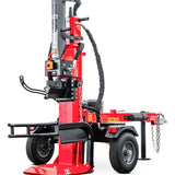 WoodMaster CWM35B – 35 ton benzin brændekløver (lodret)