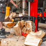 WoodMaster CWM35B – 35 ton benzin brændekløver (lodret)