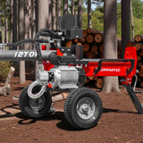 WoodMaster CWM12E – 12 ton elektrisk brændekløver (230 V)