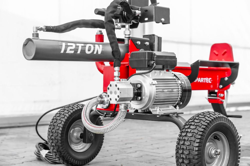 WoodMaster CWM12E – 12 ton elektrisk brændekløver (230 V)